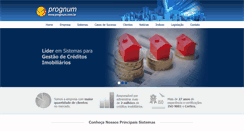Desktop Screenshot of prognum.com.br
